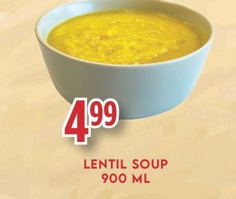 Marché Adonis Lentil soup offer