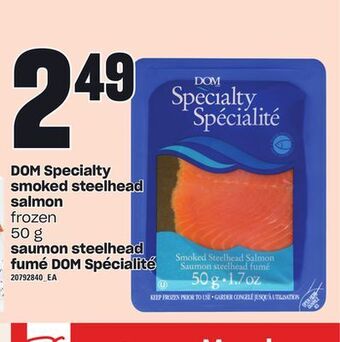 Independent City Market Dom specialty smoked steelhead salmon, 50 g offer