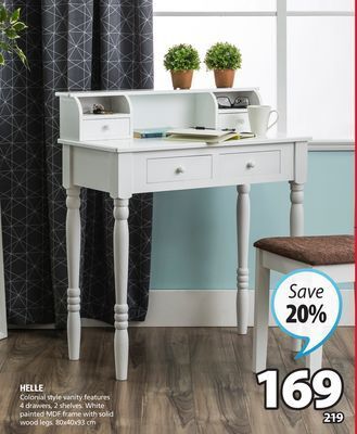 JYSK Helle vanity offer