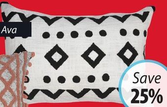 JYSK Ava woven throw cushion offer