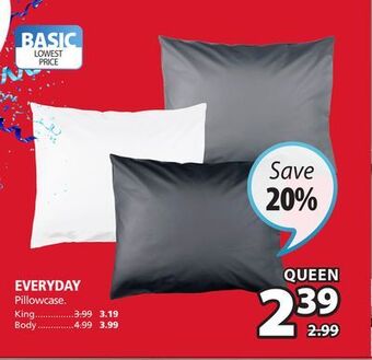JYSK Everyday pillowcase offer