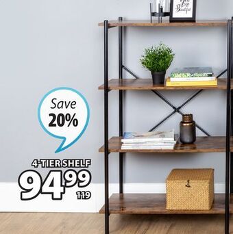 JYSK Colton writing desk or 4-tier offer
