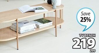 JYSK Egelev tv bench offer