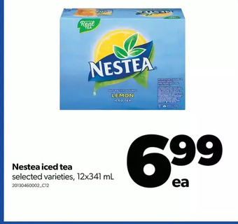 Real Canadian Superstore Nestea iced tea offer