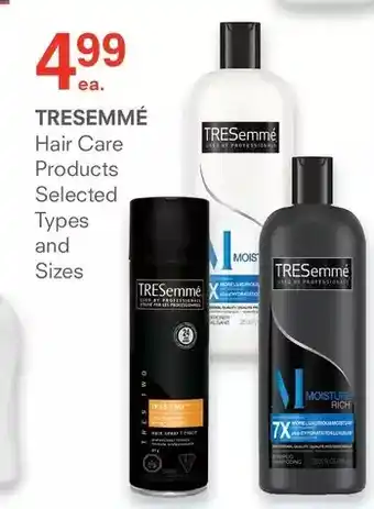IDA Pharmacy Tresemme hair care products offer