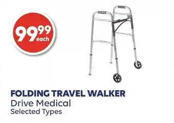 Wellwise by Shoppers Drive medical folding travel walker offer
