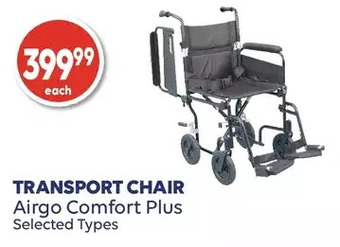 Wellwise by Shoppers Transport chair offer