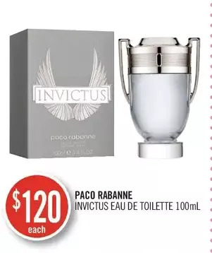 Shoppers Drug Mart Paco rabanne invictus offer