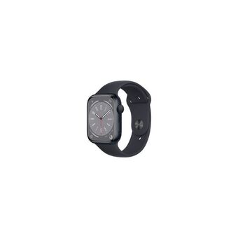 Best Buy Open box - apple watch series 8 (gps) 45mm midnight aluminum case with midnight sport band - medium/large offer