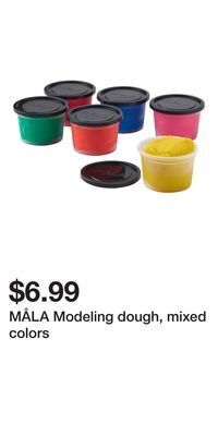 IKEA Måla modeling dough, mixed colors offer