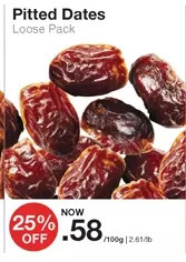 Pitted dates