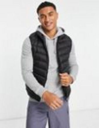 Asos Brave soul padded vest in black offer