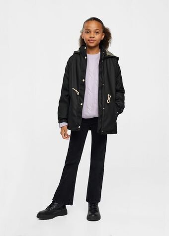 Mango Hooded water-repellent parka offer