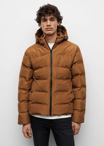 Mango Hood quilted coat offer
