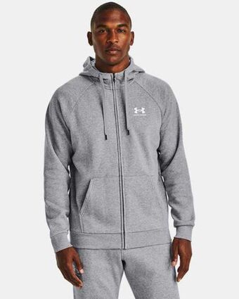 Under Armour Men's ua rival fleece full-zip hoodie offer