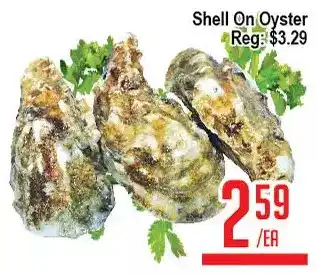 Skyland Foodmart Shell on oyster offer