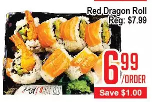 Red dragon roll