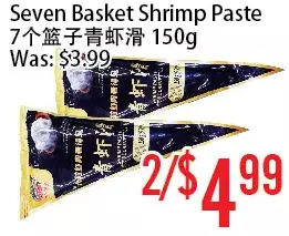Bestco Food Mart Seven basket shrimp paste offer