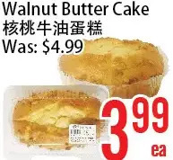 Bestco Food Mart Walnut butter cake offer