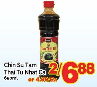 T&T Supermarket Chin su tam thai tu nhat ca, 650ml offer