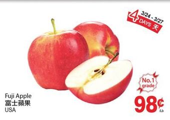 T&T Supermarket Fuji apple offer