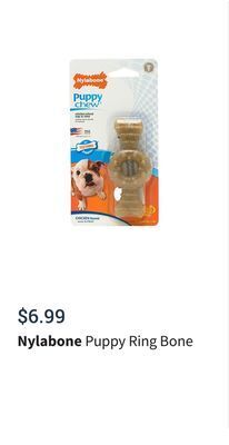 Petvalu Puppy ring bone offer