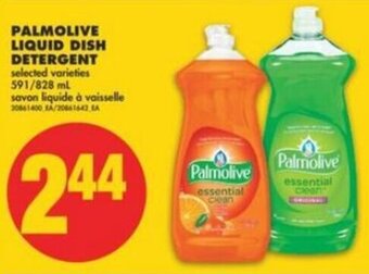 No Frills Palmolive Liquid Dish Detergent 591/828 ml offer