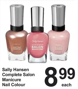 Sally hansen complete salon manicure nail colour