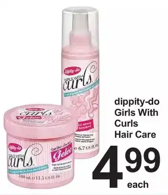 Pharmasave Dippity-do girls with curls hair care offer
