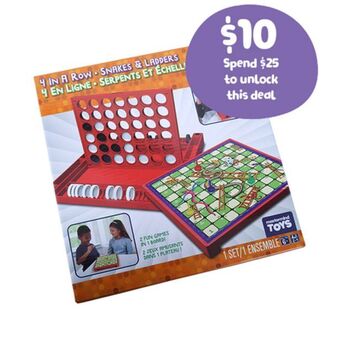 Mastermind Toys Mastermind toys 4-in-a-row & snakes and ladders combo offer
