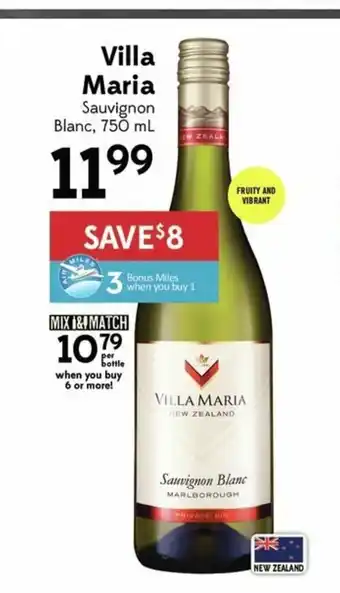 Sobeys Villa Maria offer