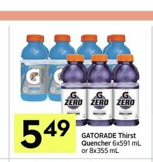 IGA Gatorade Thirst Quencher offer