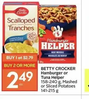 IGA Betty Crocker Hamburger offer