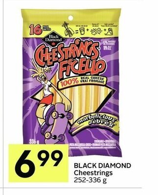 IGA Black Diamond Cheestrings offer