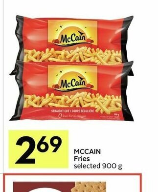 IGA Mccain Fries offer