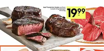 IGA Beef Tenderloin Steaks offer