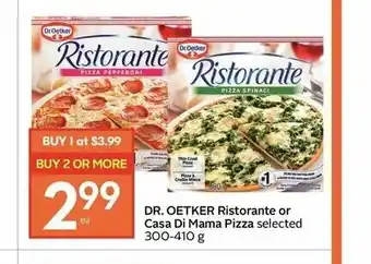 IGA DR.Oetker Ristoranter offer