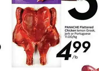 Safeway Panaceh Flattned Chicken offer