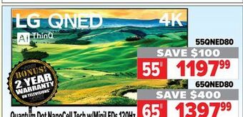 2001 Audio Video Lg quantum dot nanocell tech w/minileds 120hz offer