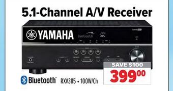 2001 Audio Video Yamaha 5.1-channel a/v receiver offer