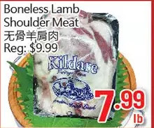 Hong Tai Supermarket Boneless lamb shoulder meat offer