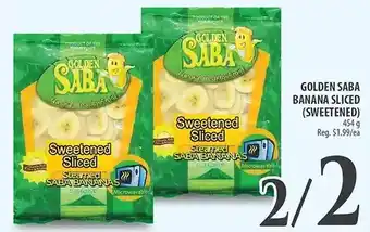 Al Premium Food Mart Golden saba banana sliced (sweetened) offer
