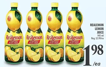 Al Premium Food Mart Realemon lemon juice offer