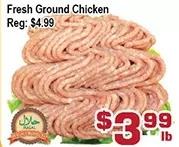 Top Food Supermarket Fresh ground chicken offer