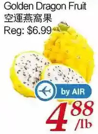 Tone Tai Supermarket Golden dragon fruit offer