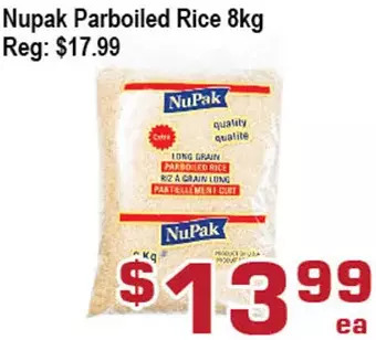 Top Food Supermarket Nupak parboiled rice offer