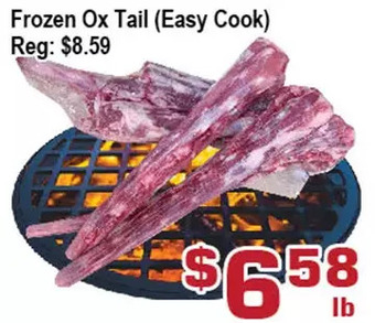 Top Food Supermarket Frozen ox tail (easy cook) offer