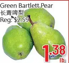 Hong Tai Supermarket Green bartlett pear offer
