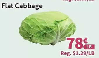 Blue Sky Supermarket Flat cabbage offer