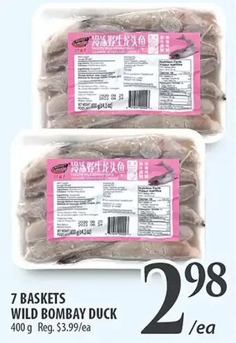 7 baskets wild bombay duck